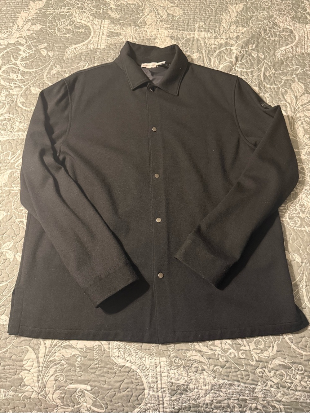 Moncler Black Long Sleeve Shirt